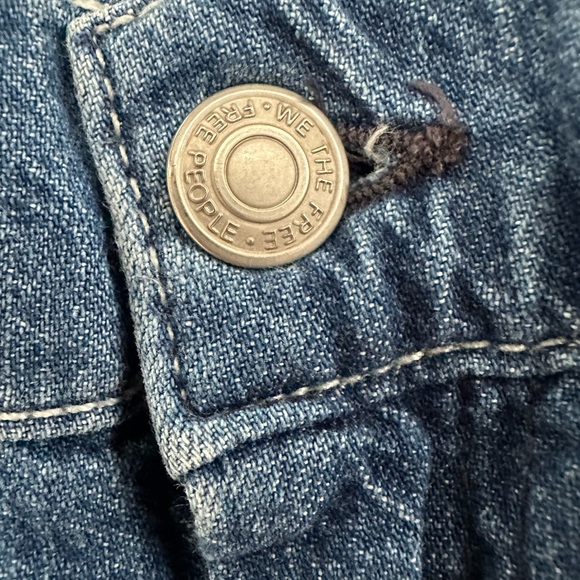 Free People Relaxed Fit Denim Jeans - Picture 5 of 6